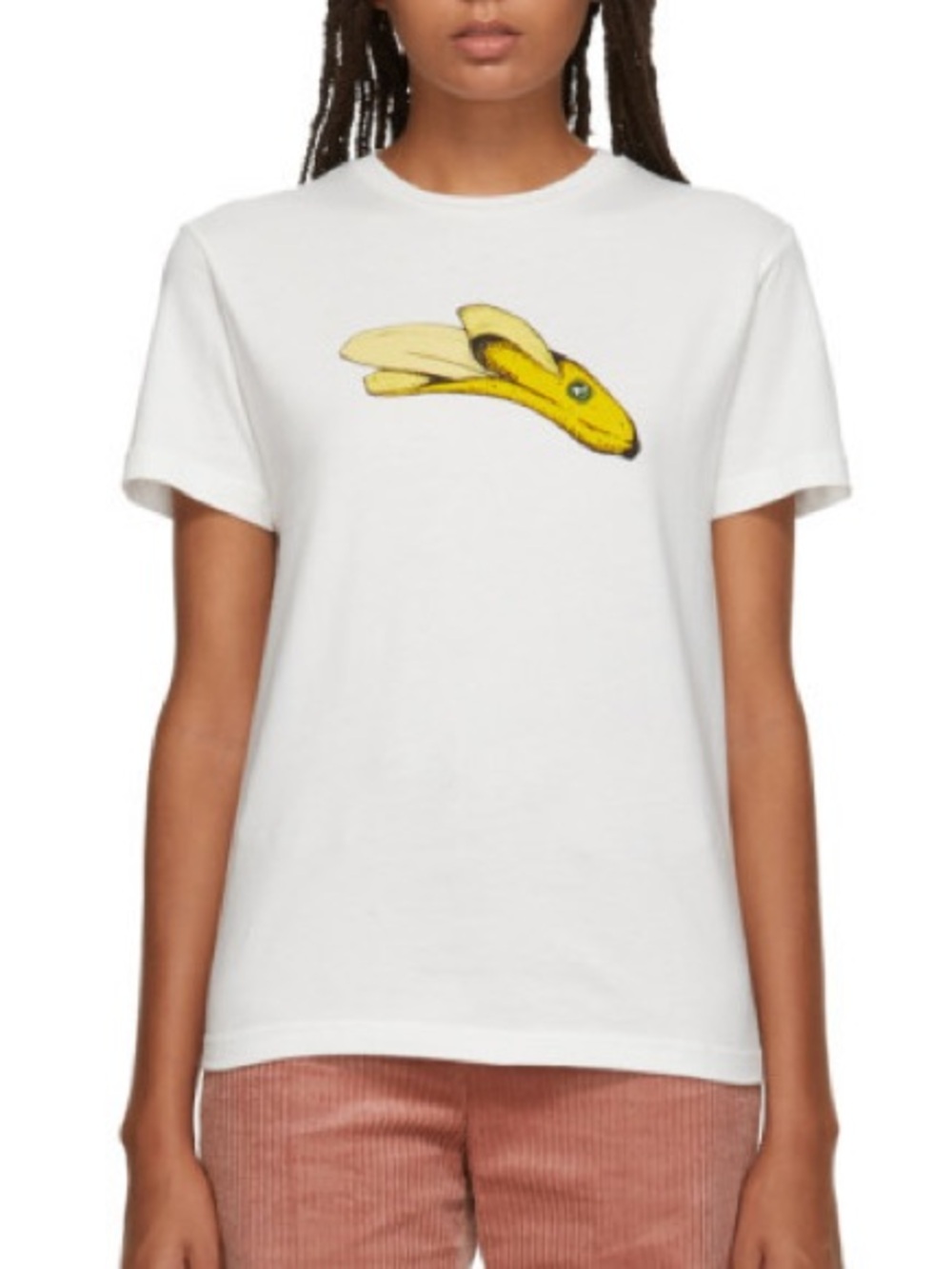 Alexa Chung Short Sleeve Banana Graphic Tee - Picture 2 of 8